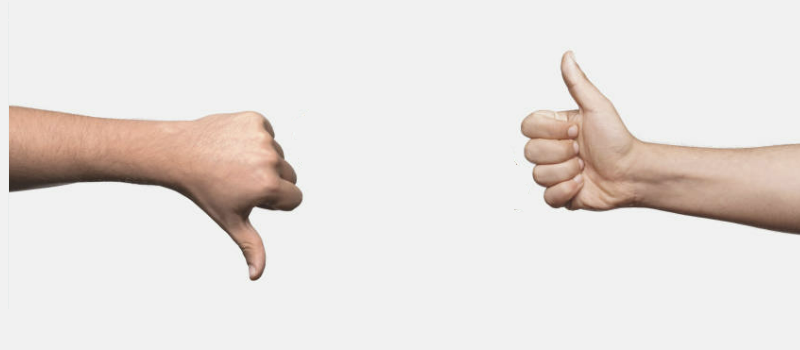 Valinnan hyvä ja huonot puolet