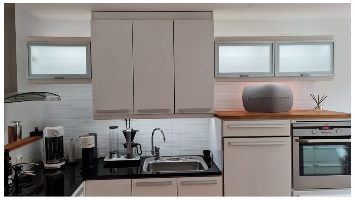 Installation av led-lampor i ett vitrinskåp