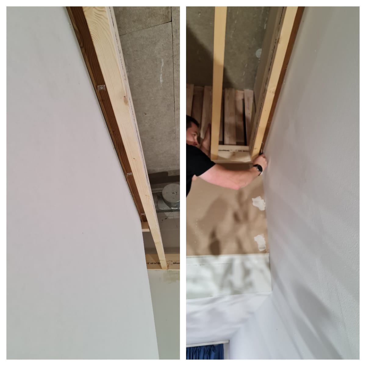 - LedStore kanttrimning av innertaket