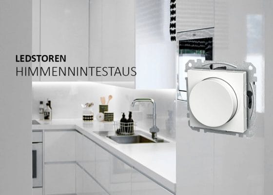 Trådbundna dimrar från LedStore, Schneider och ABB testade med LedStore-armaturer
