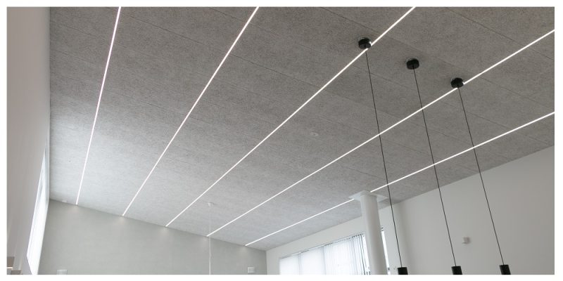 Användning av Led-ljusramp som tak- eller väggarmatur Användning av Led-ljusramp som tak- eller väggarmatur