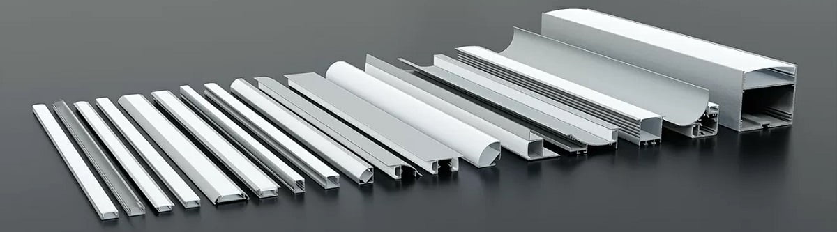 Ledade aluminiumprofiler  