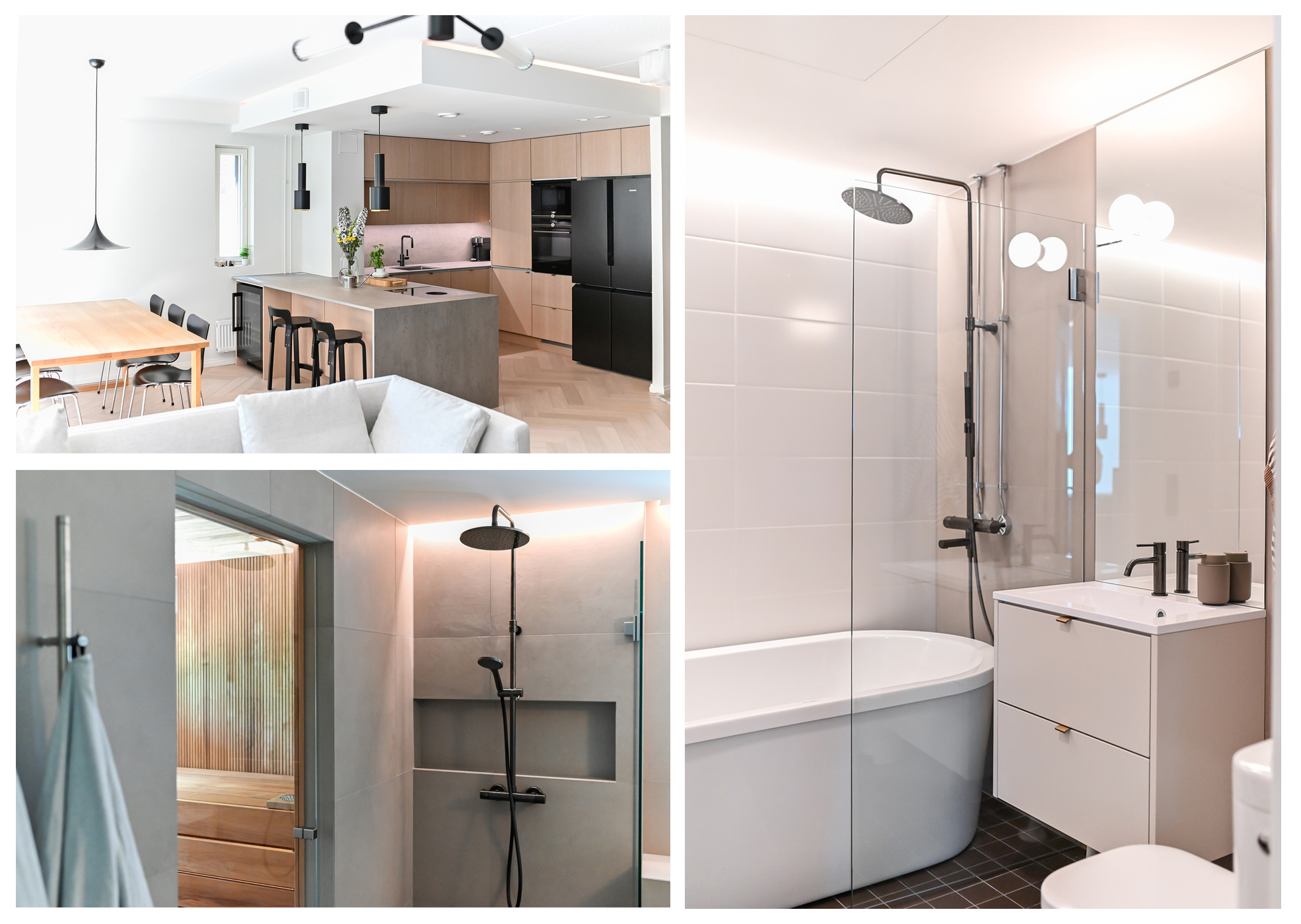 Ekastra - renovering av ett parhus Renovering av ett parhus av Elastra, utförd enligt planerna från en inredningsarkitekt.