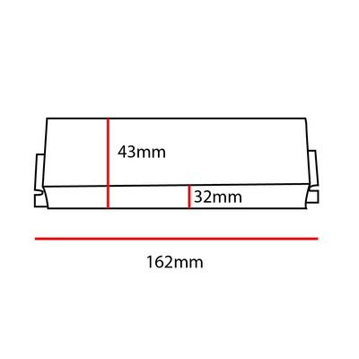 LED-strömförsörjning 12V, 100W, för LED-remsor, IP65