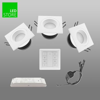 SQ023 CCT Led ljus 3 st SET med trådlös kontroll