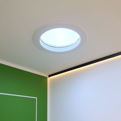 TrueSun Rund R600 takfönsterljus, 100W, CRI98