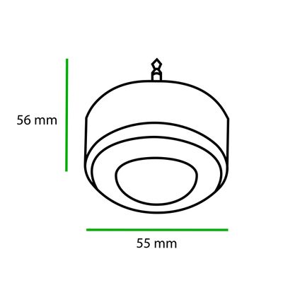 Rörelse PIR-sensor för Led High Bay UFO -ljus, IP65