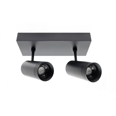 LED FOKUS SURFACE - justerbar färgtemperatur, dimbar, 16W, CRI98, IP20, mattsvart