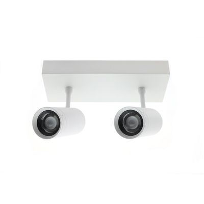 LED FOKUS SURFACE - justerbar färgtemperatur, dimbar, 16W, CRI98, IP20, mattvit