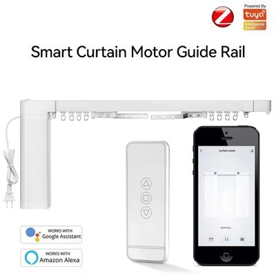 Tuya Curtain Rail 1.2 - 5.2m Battery and USB Tuya Curtain Rail 1.2 - 5.2m Battery and USB