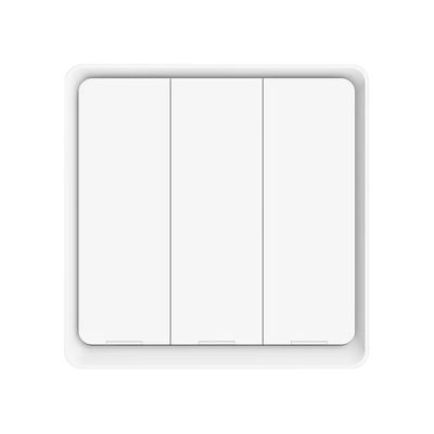 Tuya wireless push button 3 part white