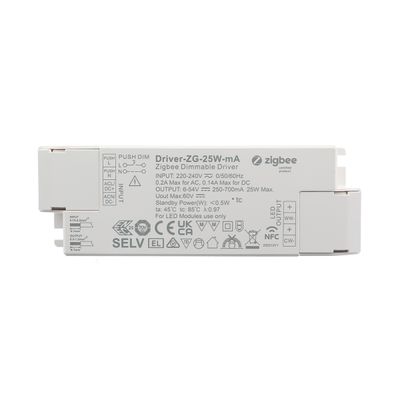 VaLO Zigbee dimbar 250-7000mA CCT LED-transformator 25W