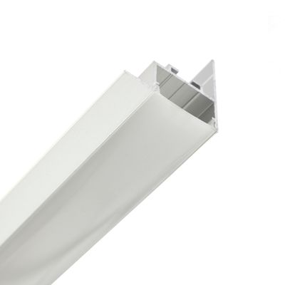 Aluminiumprofil för LED-list - INFÄLLD KANTPROFIL 35x33x2000mm, anodiserad aluminium