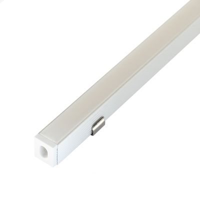 Aluminiumprofil SOLO MINI för LED-remsa 2m, ytmontage, vit