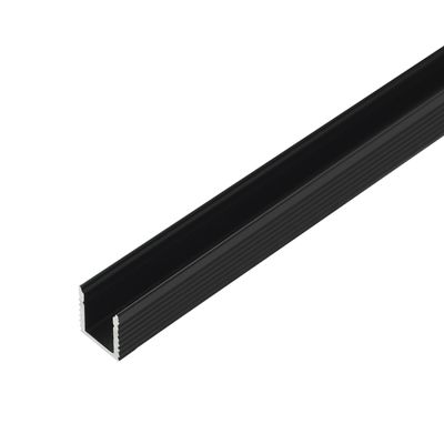 Tvärsnitt av LED-lampcylinder, mått: innerbredd 5,5 mm, ytterbredd 8,5 mm, höjd 9,7 mm.
