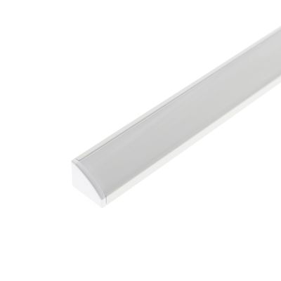 Aluminiumprofil för LED-remsa, 2000×17×13 mm, 30° eller 60° vinkel