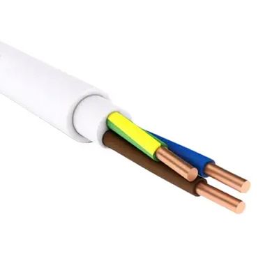 Trepolig installationskabel för svagströmsinstallationer.