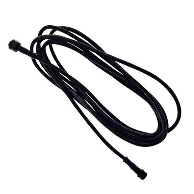 Gummikabel för belysningsarmaturer för altan och bastu.