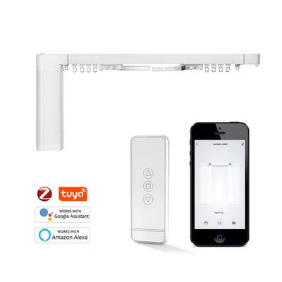 Tuya Zigbee smart motoriserad gardinskena