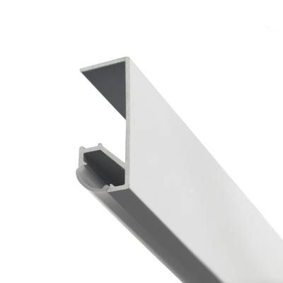 Aluminiumprofil för led-list på nivåkant, 3000x31x12mm, vit Aluminiumprofil för led-list på nivåkant, 3000x31x12mm, vit
