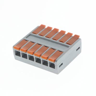 Hävstångskontakt 2x6 (Wago) för förlängning av led-band