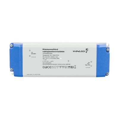 LED-transformator, 12 V, 100 W, Winled, TRIAC-dimmbar, IP20