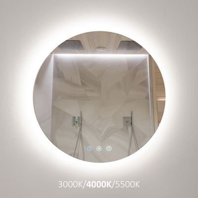 Rund LED-spegelbelysning - MOON 600 CCT, IP55, 11W, 3000-4000-5500K, CRI95