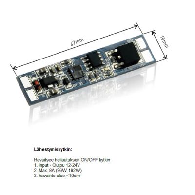 LED-ljusremsa med RÖRELSEBRYTARE, 12V-24V LED-ljusremsa med RÖRELSEBRYTARE, 12V-24V