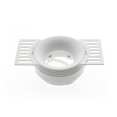 VOID gipsbar rund lamphållare + GU10/MR16-sockel, IP44, vit