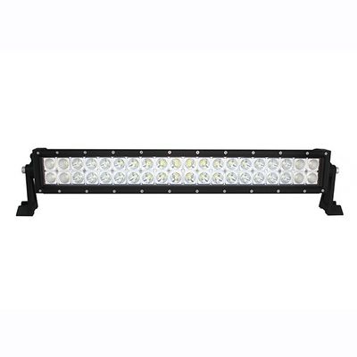 Rektangulär LED-ljusramp med flera cirkulära lampor, monterad på svarta konsoler för mångsidiga belysningslösningar och effektiv energianvändning.