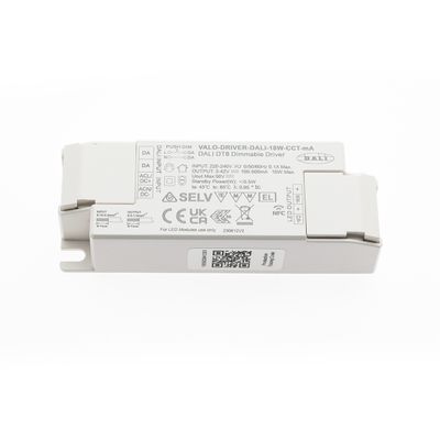 DALI DT8 CCT LED-transformator 10W, 100-500mA