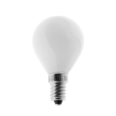 E14 opal LED-lampa - GLOBE, dimbar 4W, CRI98, 3000K