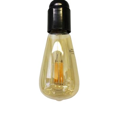 E27 LED-lampa - VINTAGE, koppar, 6W, 2500K