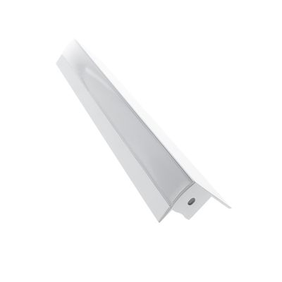 Aluminiumprofil för LED-remsa - INBYGGD KANTPROFIL 45/23x35/23x3000mm, anodiserad aluminium.