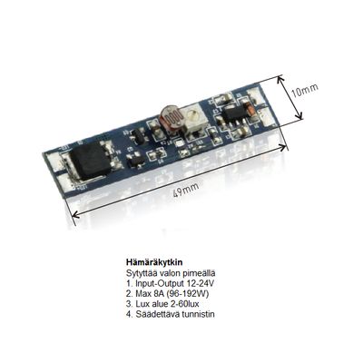LedStore.fi Ljusströmbrytare för led-list introduktion