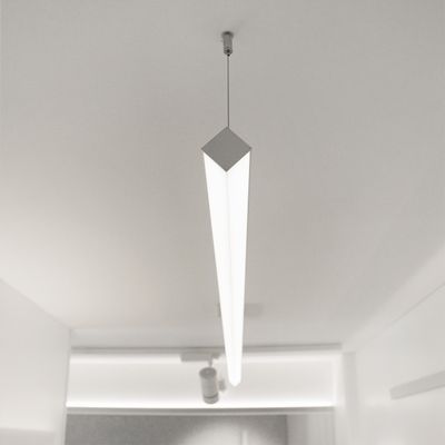 LED hänglampa för kontoret - WIRE, matt vit, 42W, 4000K