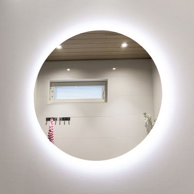 Rund LED-spegelbelysning - MOON 800, IP55, 24W, 5500K, CRI95