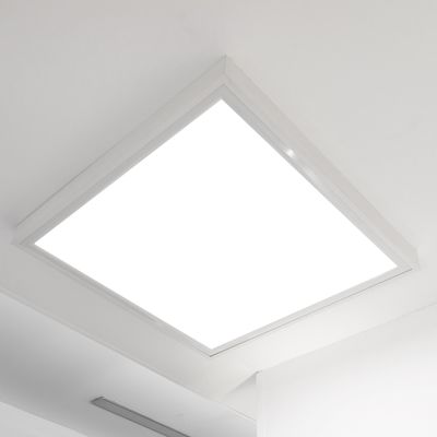 Surface mounting frame 50mm for LED panel 600x600 - RECESSED