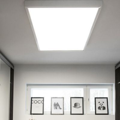 Surface mounting frame 50mm for LED panel 600x1200 - RECESSED