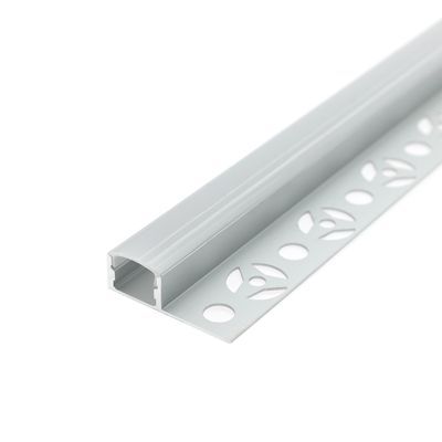 Recessed under tile or board LED strip aluminium PROFILE 2m
