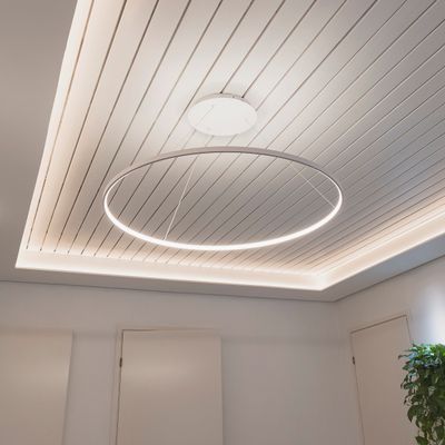 LED hänglampa - RINKELI 100cm, 55W, dimbar, 4000K