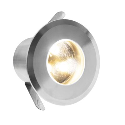 LED-lampa för terrassbelysning, uppåtriktad, 2800K, IP67, 1W, dimbar