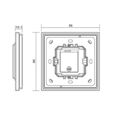 CCT LED-band SET för arbetsplatsen 1,5 meter - ATMOSFÄR, färgtemperaturjusterbar, 14,4W/m, 24V
