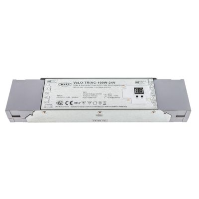 24V 4 I 1 dimbar transformator 100W (TRIAC, DALI, PUSH, 1-10V)