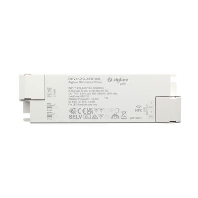 VaLO Zigbee dimbar 350-1050mA CCT LED-transformator 36W