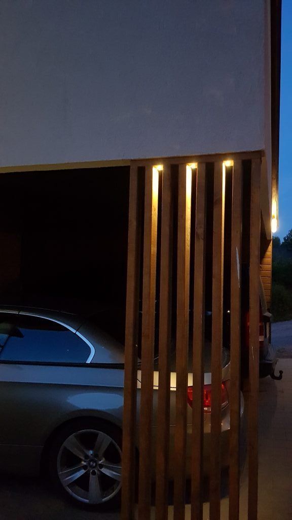 Belysning för garage och carport Belysning för garage och carport