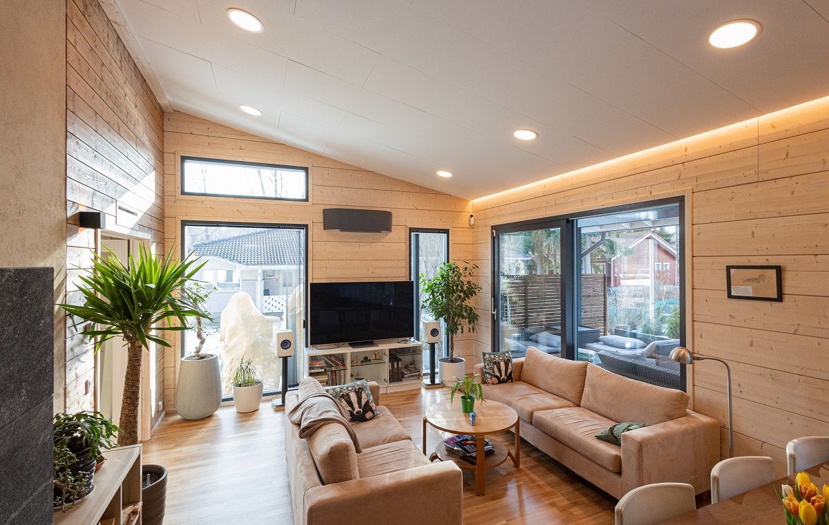 Belysning i vardagsrummet