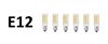 E12 glödlampor E12 glödlampor