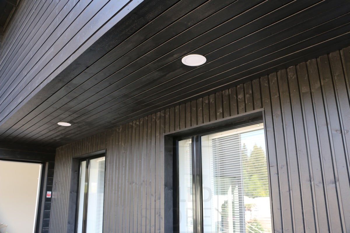 Bostadsmässan 2019: 160mm led plafond i takfoten. Ledstore.fi