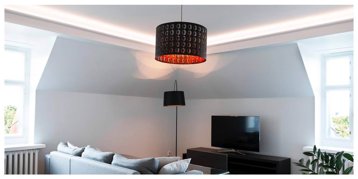 Ljusdesign för vardagsrum